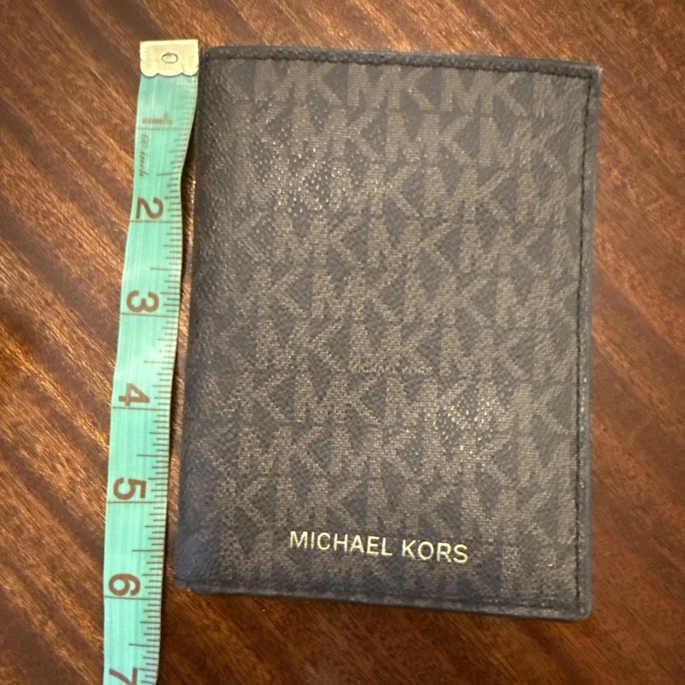 Michael Kors Eva Large Logo Stripe Tote  Multi Shoulder Bag And Wallet